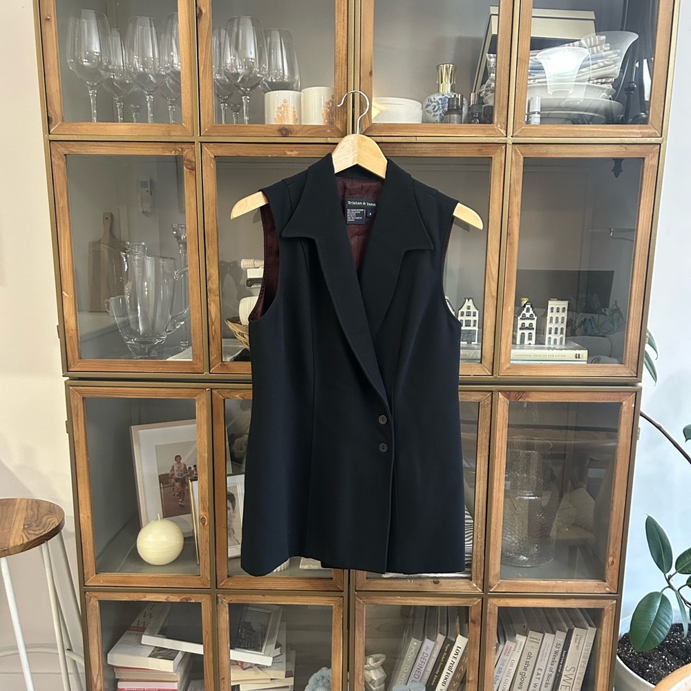 Vintage Sleeveless Women's Blazer